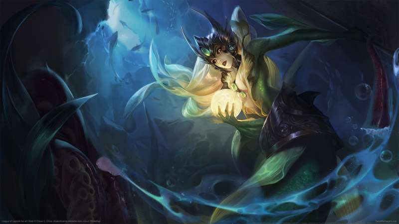 League of Legends fan art achtergrond