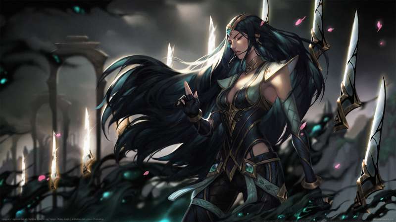 League of Legends fan art achtergrond