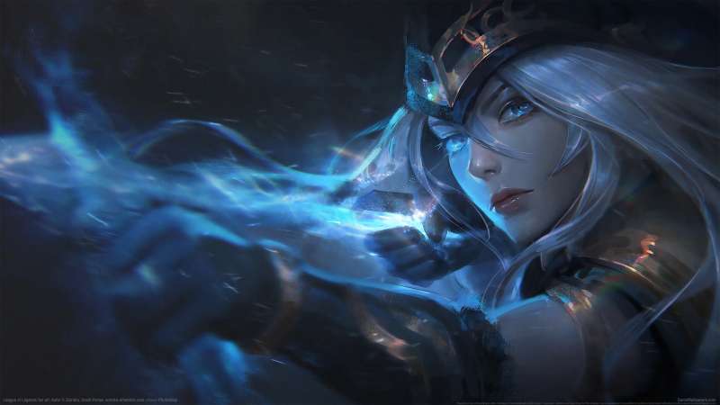 League of Legends fan art achtergrond