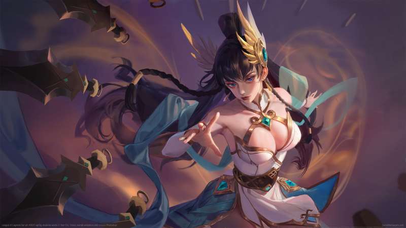 League of Legends fan art achtergrond