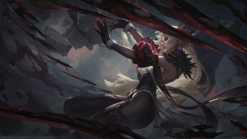 League of Legends fan art achtergrond