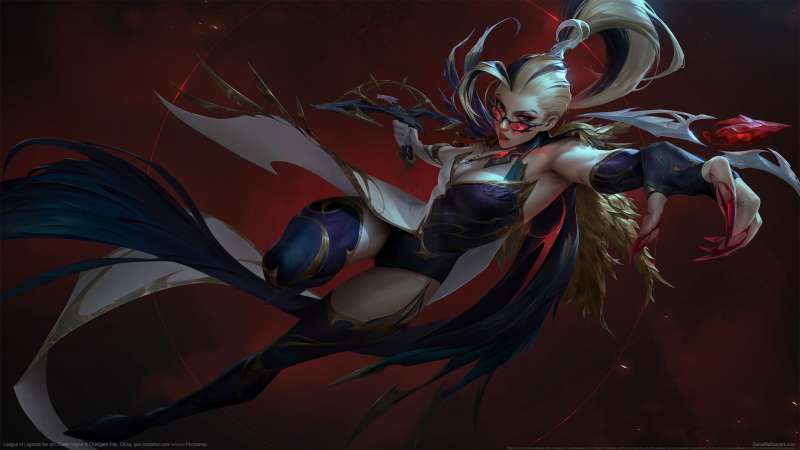 League of Legends fan art achtergrond