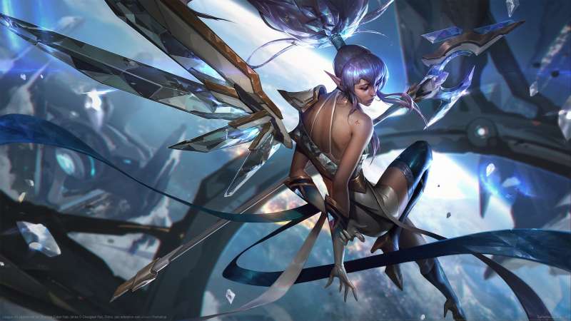 League of Legends fan art achtergrond