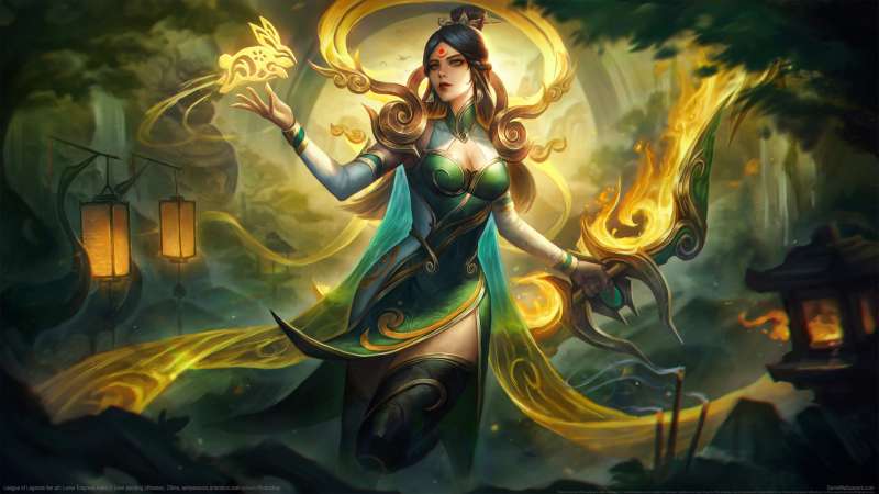 League of Legends fan art achtergrond