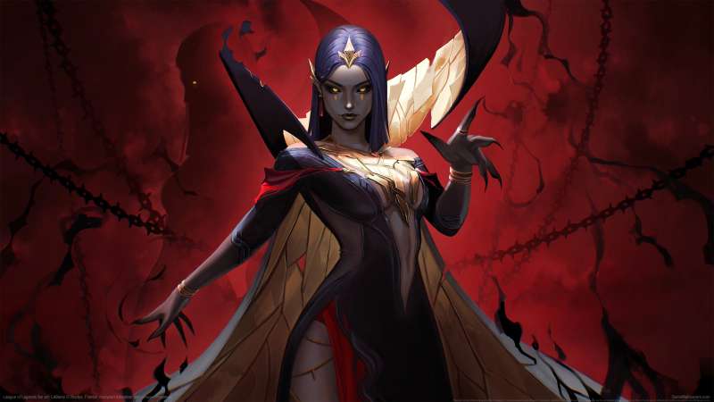 League of Legends fan art achtergrond