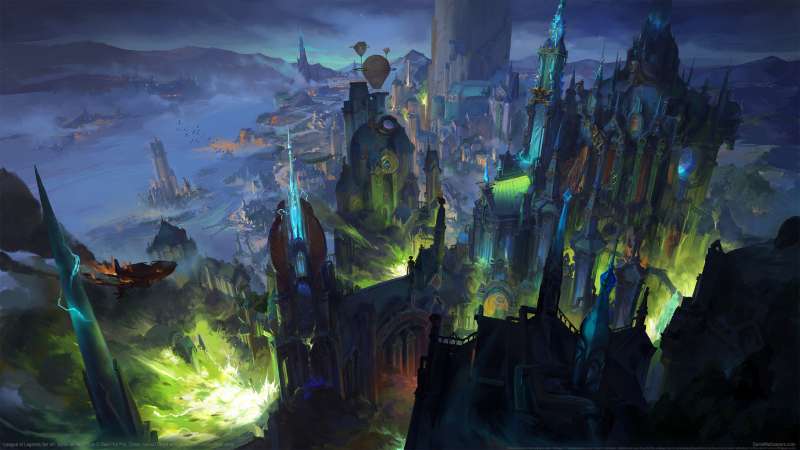 League of Legends fan art achtergrond