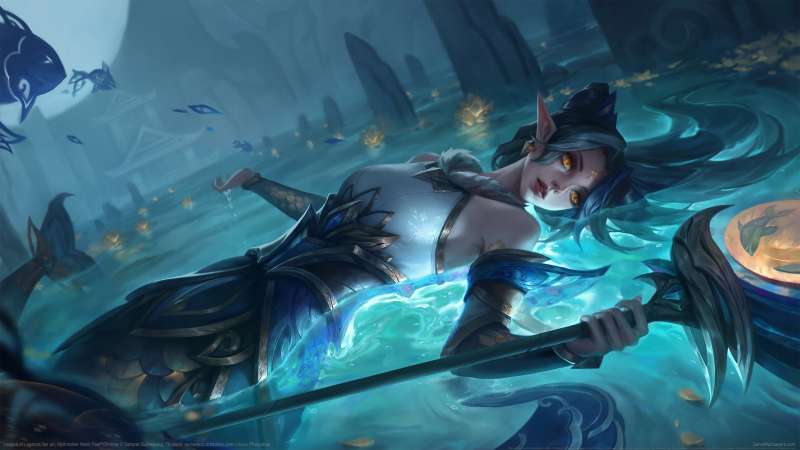 League of Legends fan art achtergrond