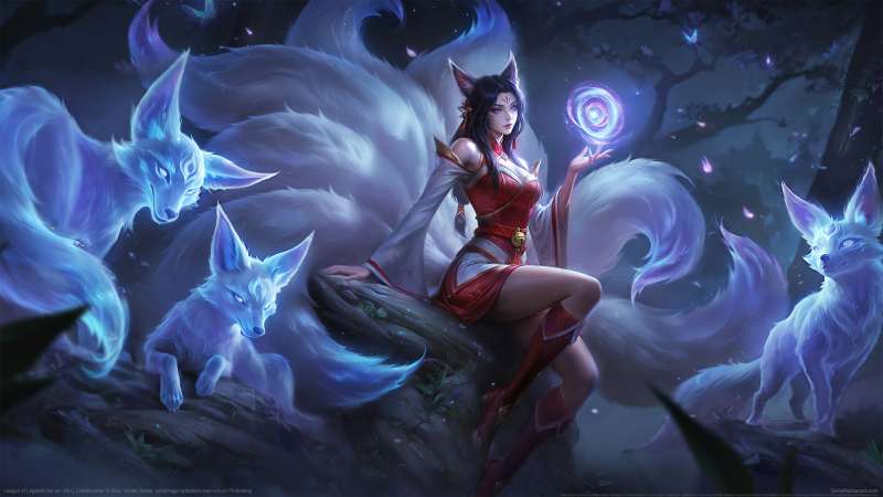League of Legends fan art achtergrond