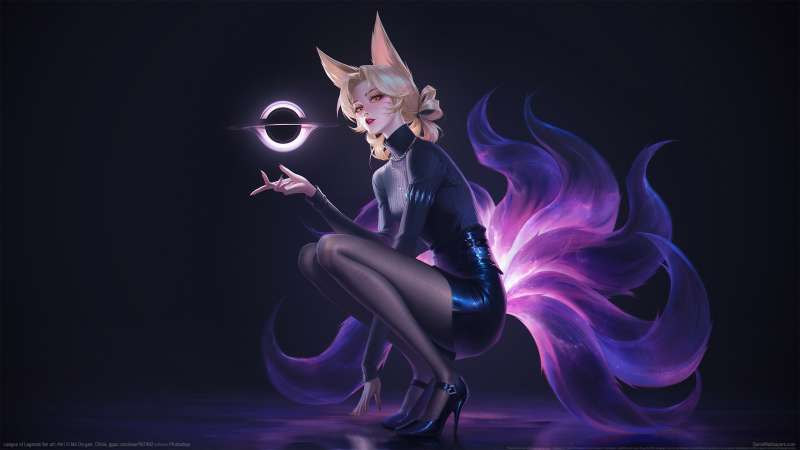 League of Legends fan art achtergrond