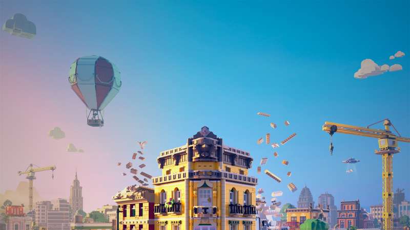 Lego Skylines achtergrond