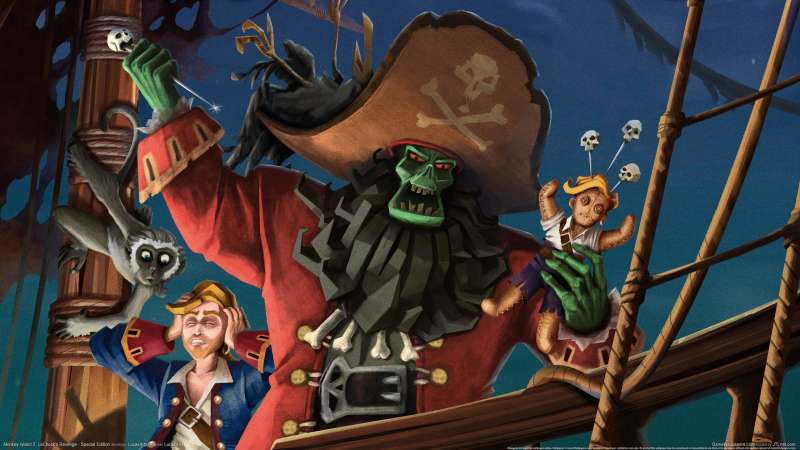 Monkey Island 2: LeChuck's Revenge - Special Edition achtergrond