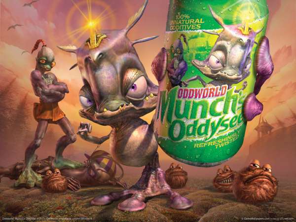 Munch's Oddysee achtergrond