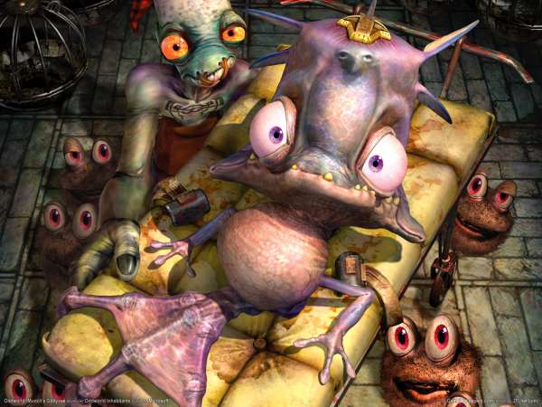 Munch's Oddysee achtergrond