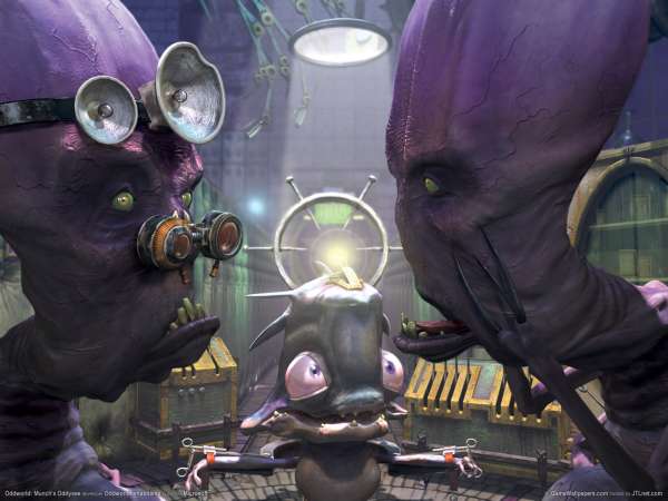 Munch's Oddysee achtergrond