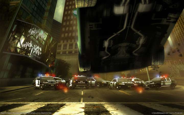 Need for Speed: Most Wanted achtergrond