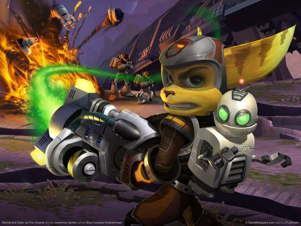 Ratchet and Clank: Up Your Arsenal achtergrond