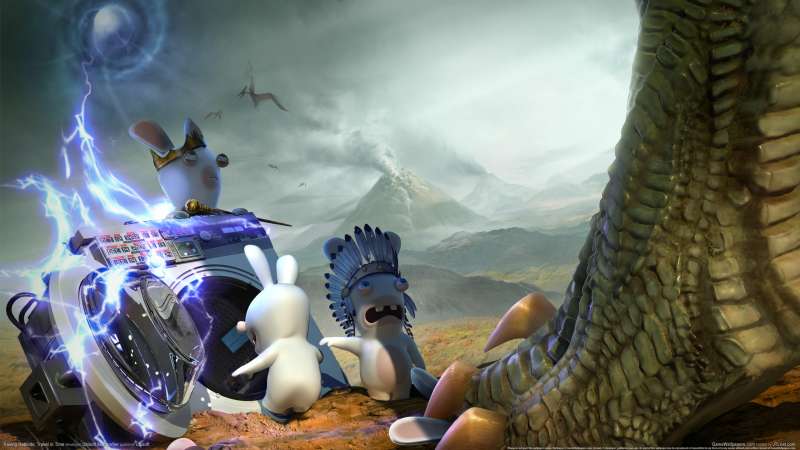 Raving Rabbids: Travel in Time achtergrond