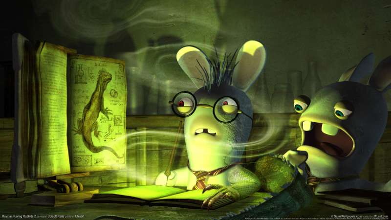 Rayman Raving Rabbids 2 achtergrond