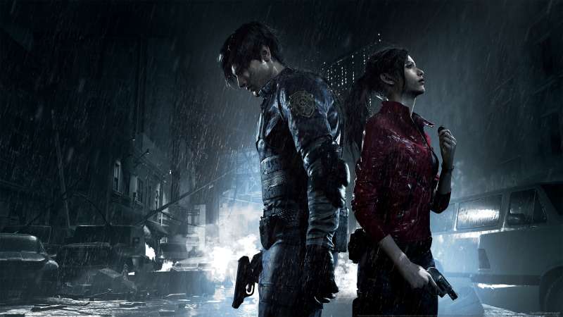 Resident Evil 2 achtergrond