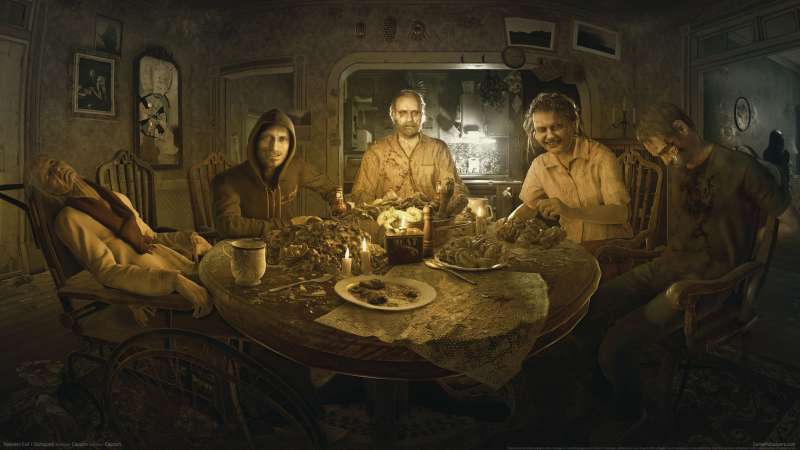 Resident Evil 7 Biohazard achtergrond