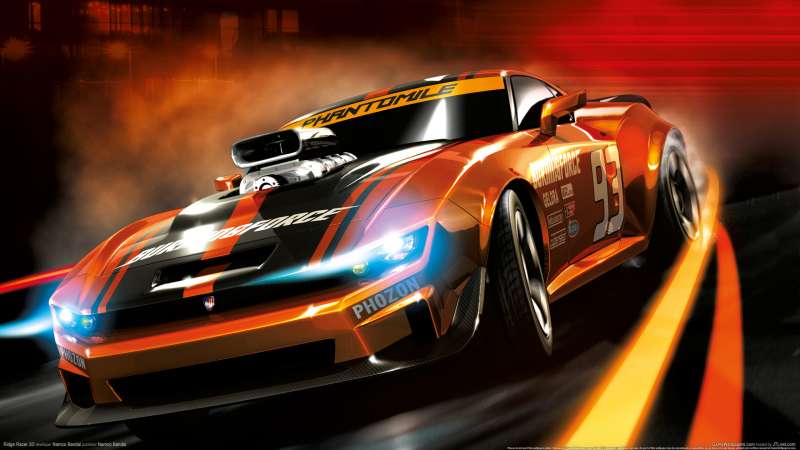 Ridge Racer 3D achtergrond