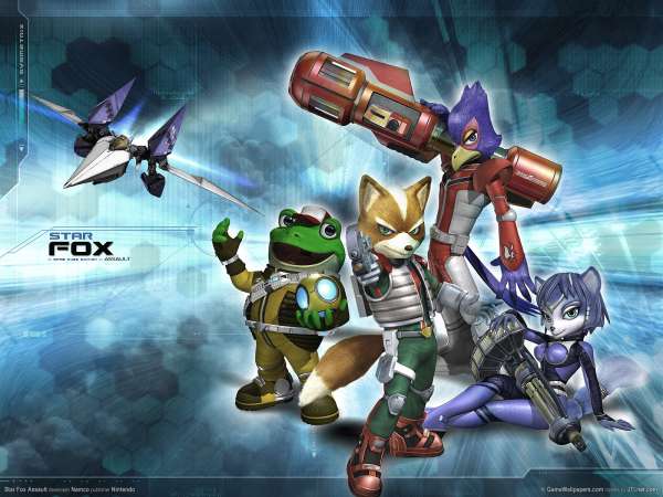 Star Fox Assault achtergrond