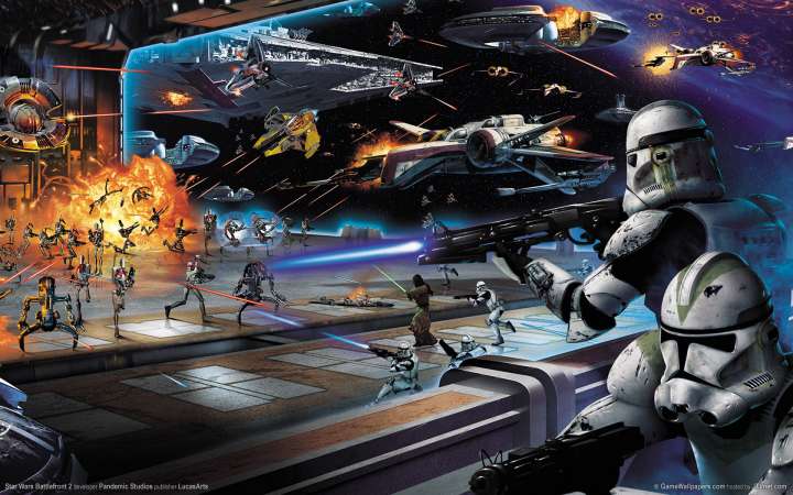 Star Wars Battlefront 2 achtergrond