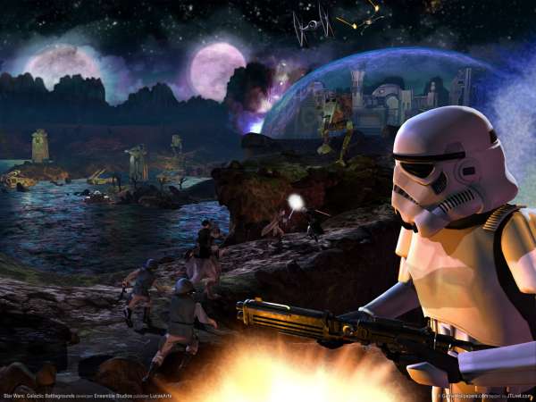 Star Wars: Galactic Battlegrounds achtergrond