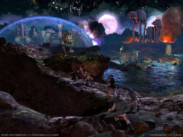 Star Wars: Galactic Battlegrounds achtergrond