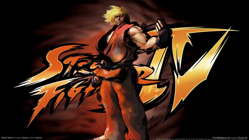 Street Fighter 4 achtergrond