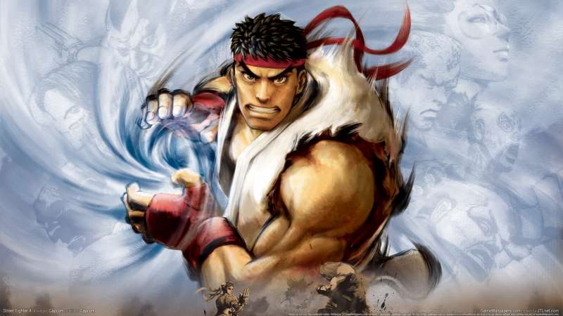 Street Fighter 4 achtergrond