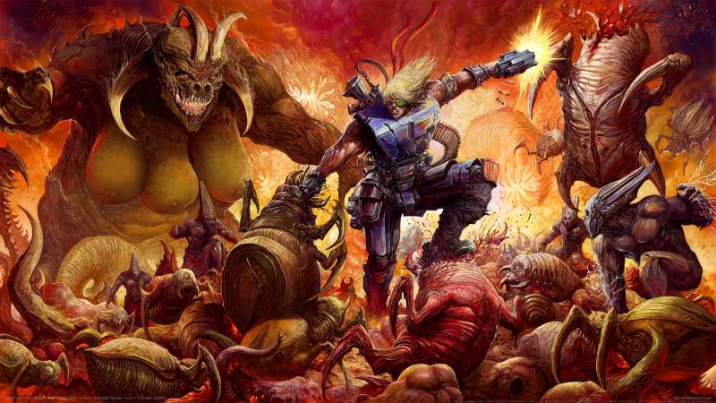 SturmFront - The Mutant War: Ubel Edition achtergrond