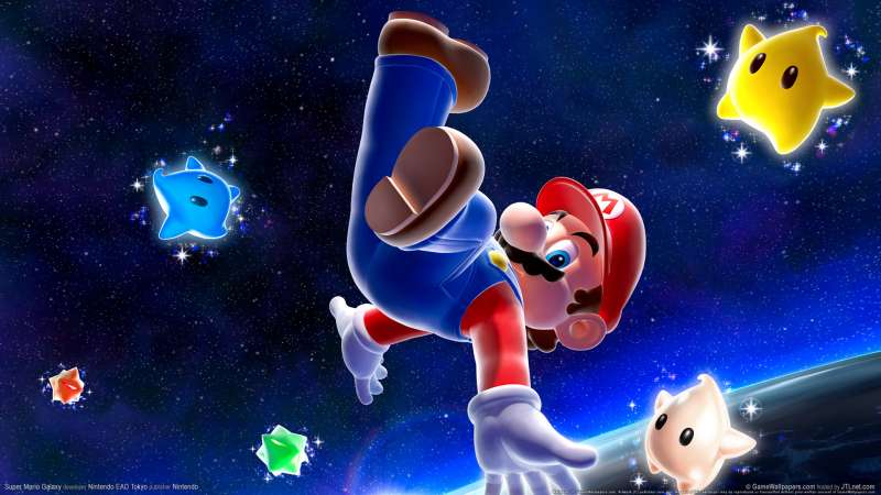 Super Mario Galaxy achtergrond