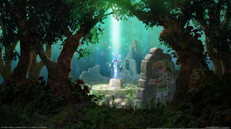 The Legend of Zelda: A Link Between Worlds achtergrond