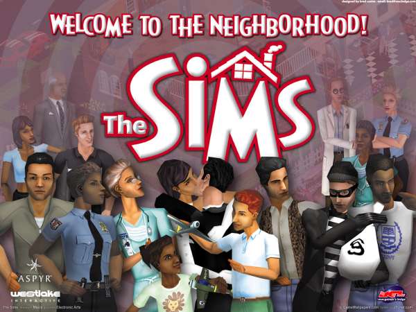 The Sims achtergrond