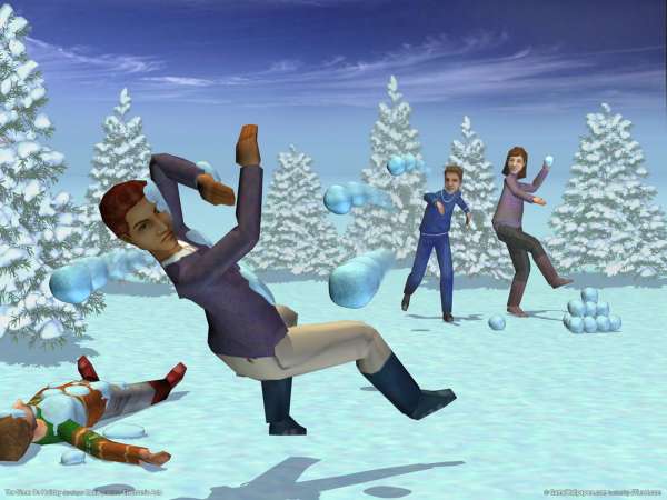 The Sims: On Holiday achtergrond