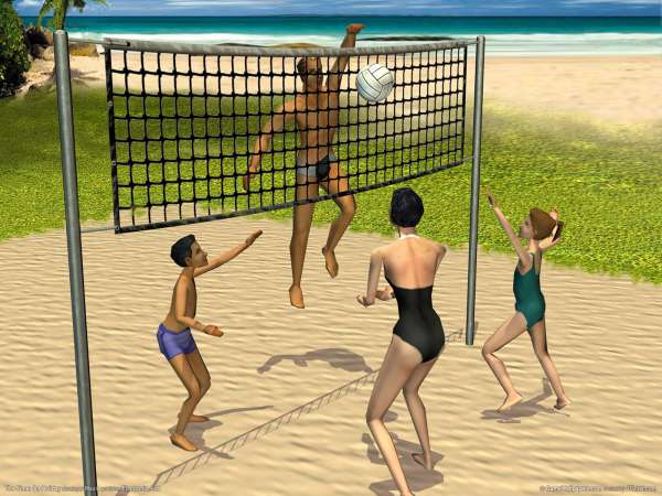 The Sims: On Holiday achtergrond