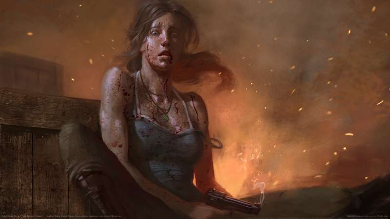 Tomb Raider fan art achtergrond