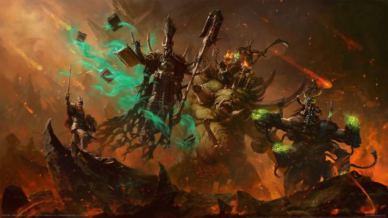 Total War: Warhammer 3 - Lords of the End Times achtergrond