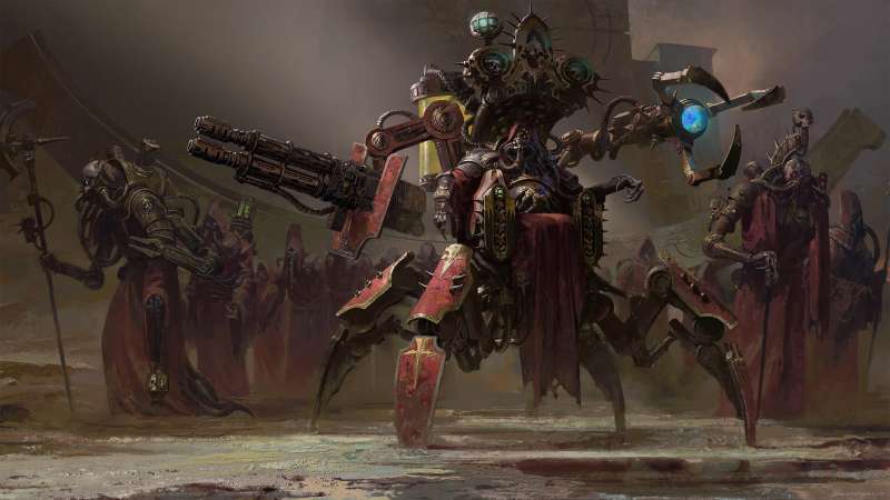 Warhammer 40,000 fan art achtergrond