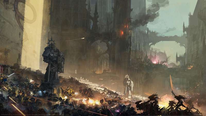 Warhammer 40,000 fan art achtergrond