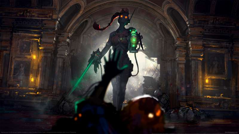 Warhammer 40,000 fan art achtergrond