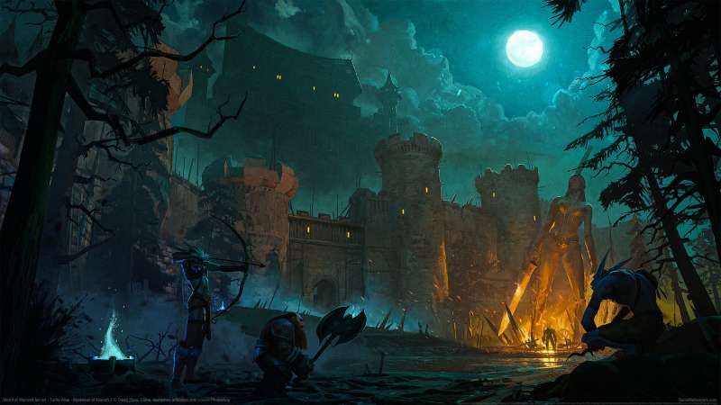 World of Warcraft fan art achtergrond