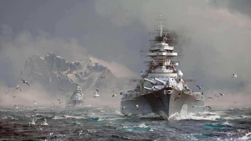 World of Warships achtergrond