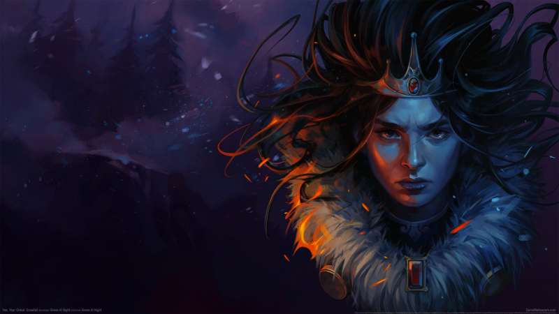 Yes, Your Grace: Snowfall achtergrond