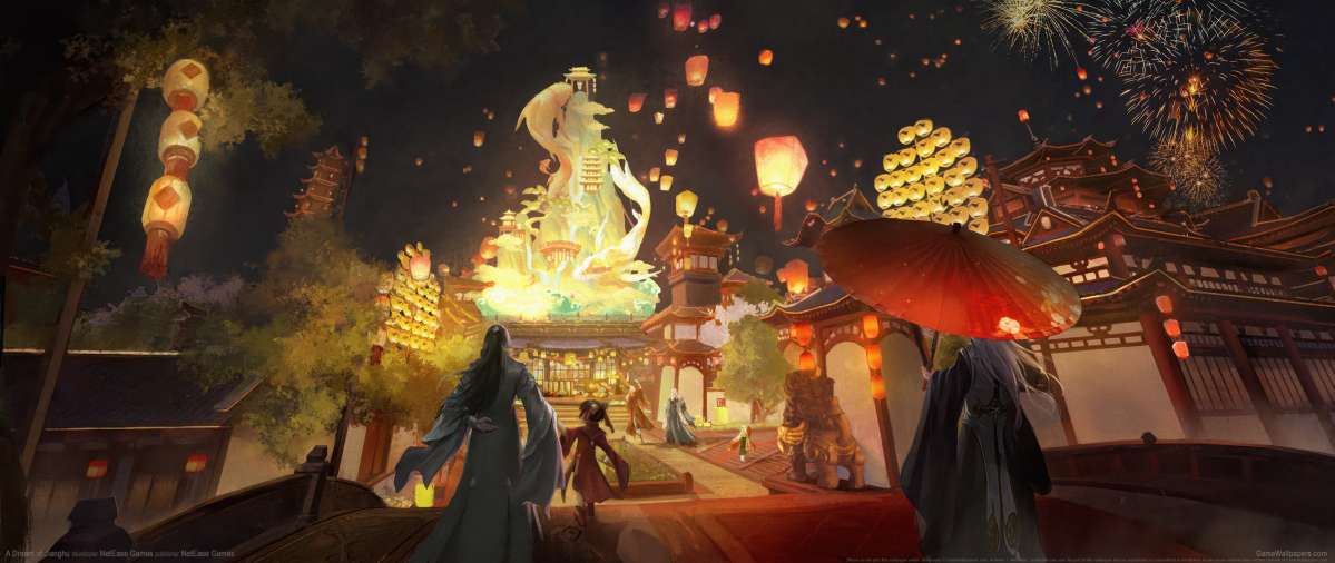 A Dream of Jianghu ultrawide achtergrond 01