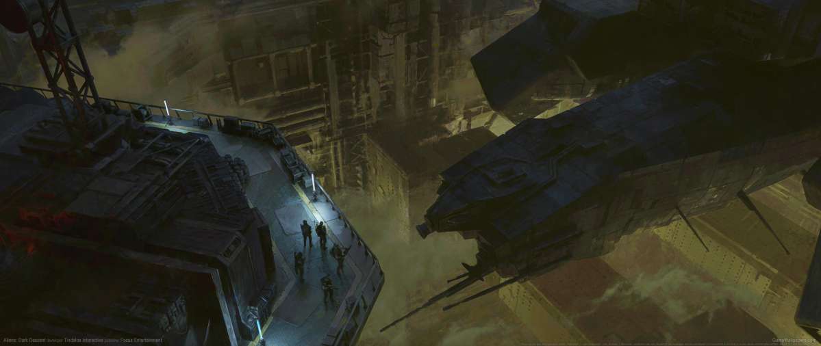 Aliens: Dark Descent ultrawide achtergrond 01