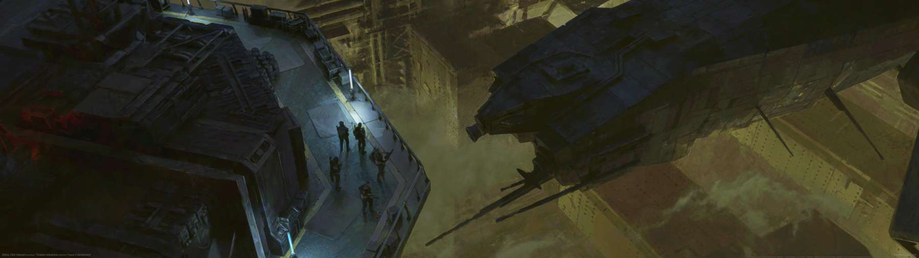 Aliens: Dark Descent superwide achtergrond 01