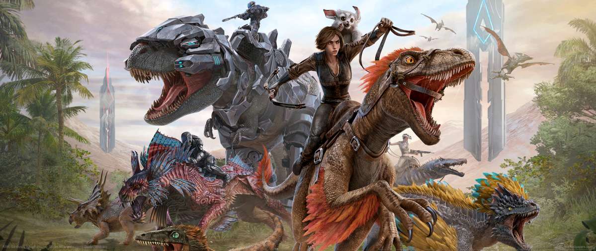 ARK: Survival Evolved ultrawide achtergrond 02