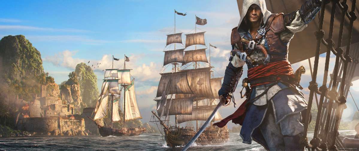 Assassin's Creed: Black Flag Resynced achtergrond
